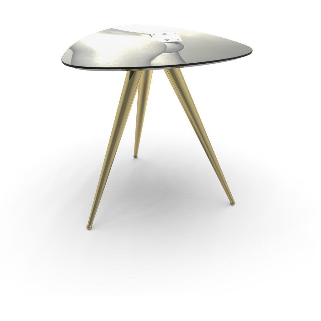 Tavolino Legno Gambe Metallo Toiletpaper - Two Of Spades Seletti