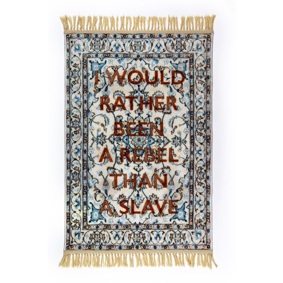 Tappeto In Poliestere Burnt Carpet #7 - Rebel Seletti