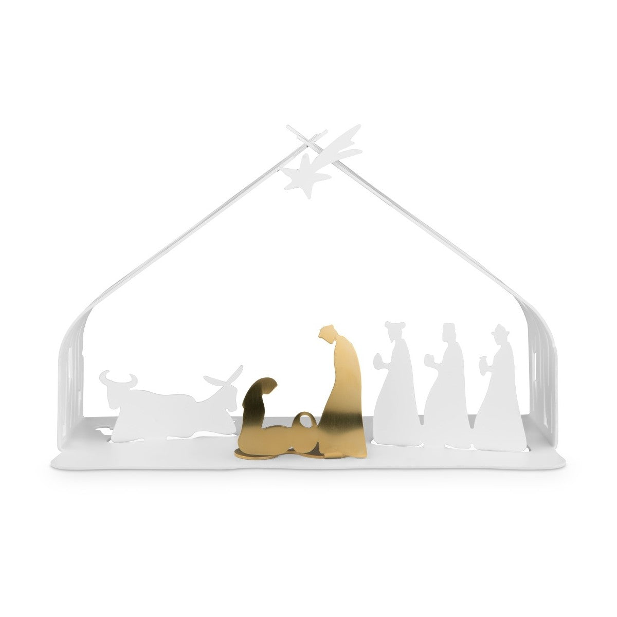 Bark Crib Presepe Bianco Alessi