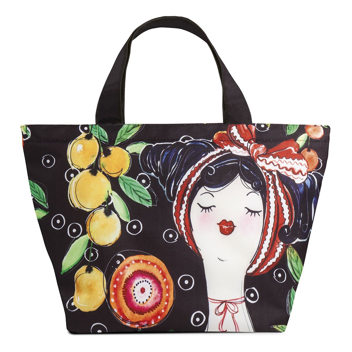 Borsa Le Pupazze Nera 55X45 Egan Egan