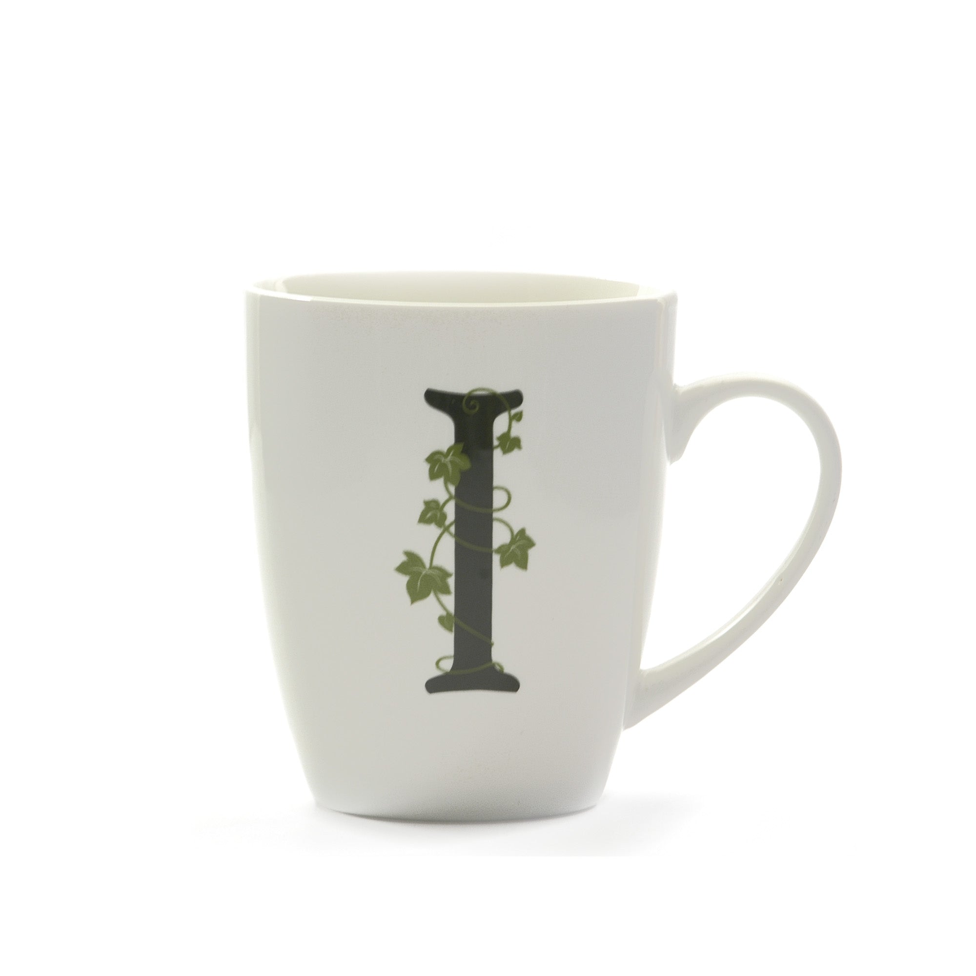 Atupertu Mug Lettera I Cc 380 Gb La Porcellana Bianca La Porcellana Bianca