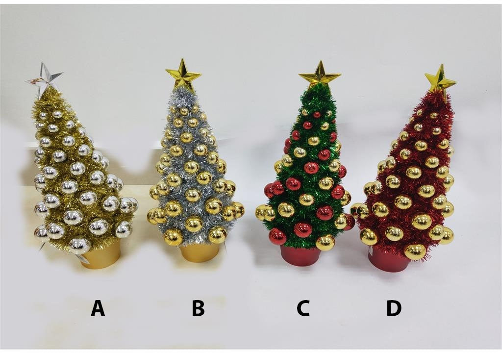 Christmas Tree 4 Assorted Collors Timstor