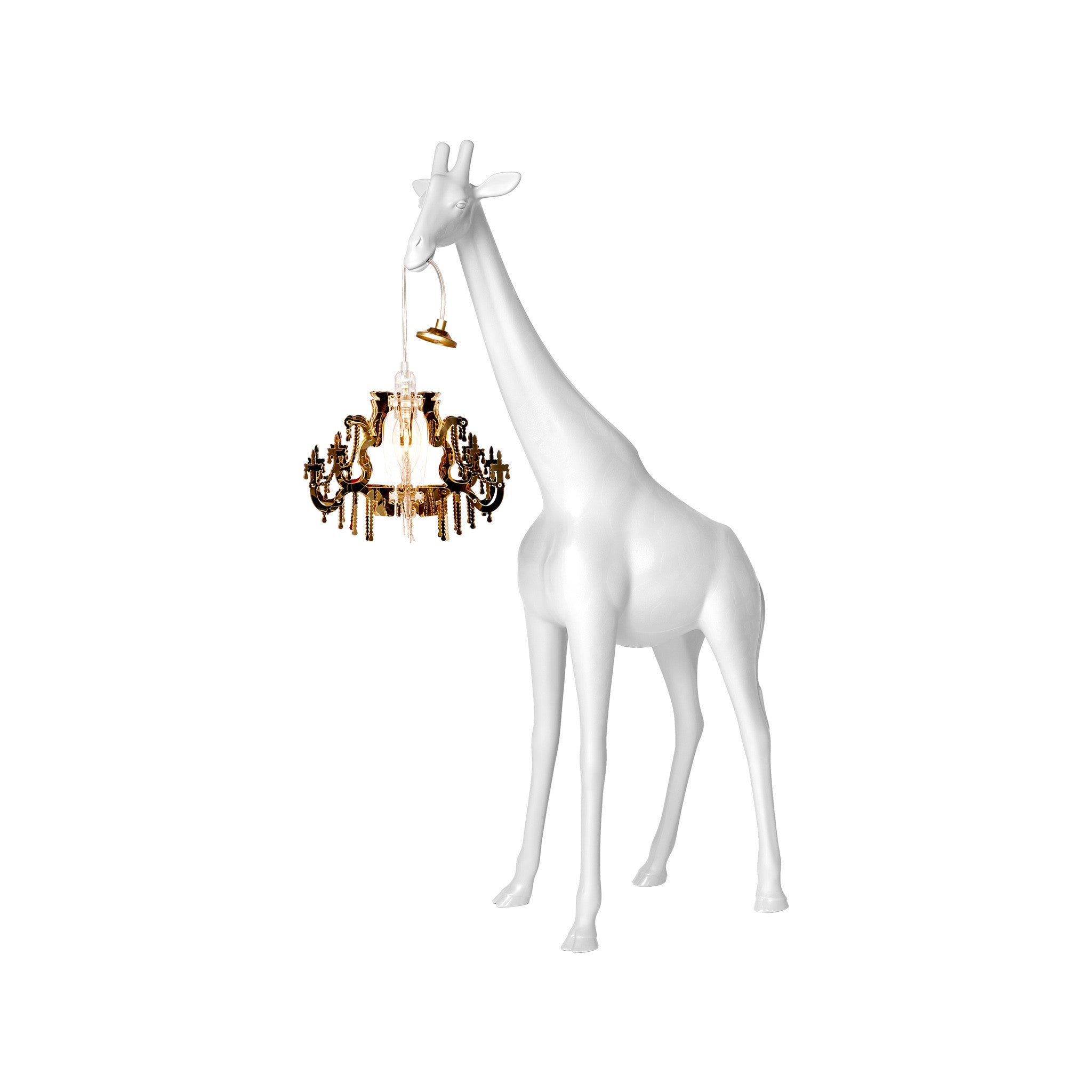 Giraffe in Love XS White Qeeboo