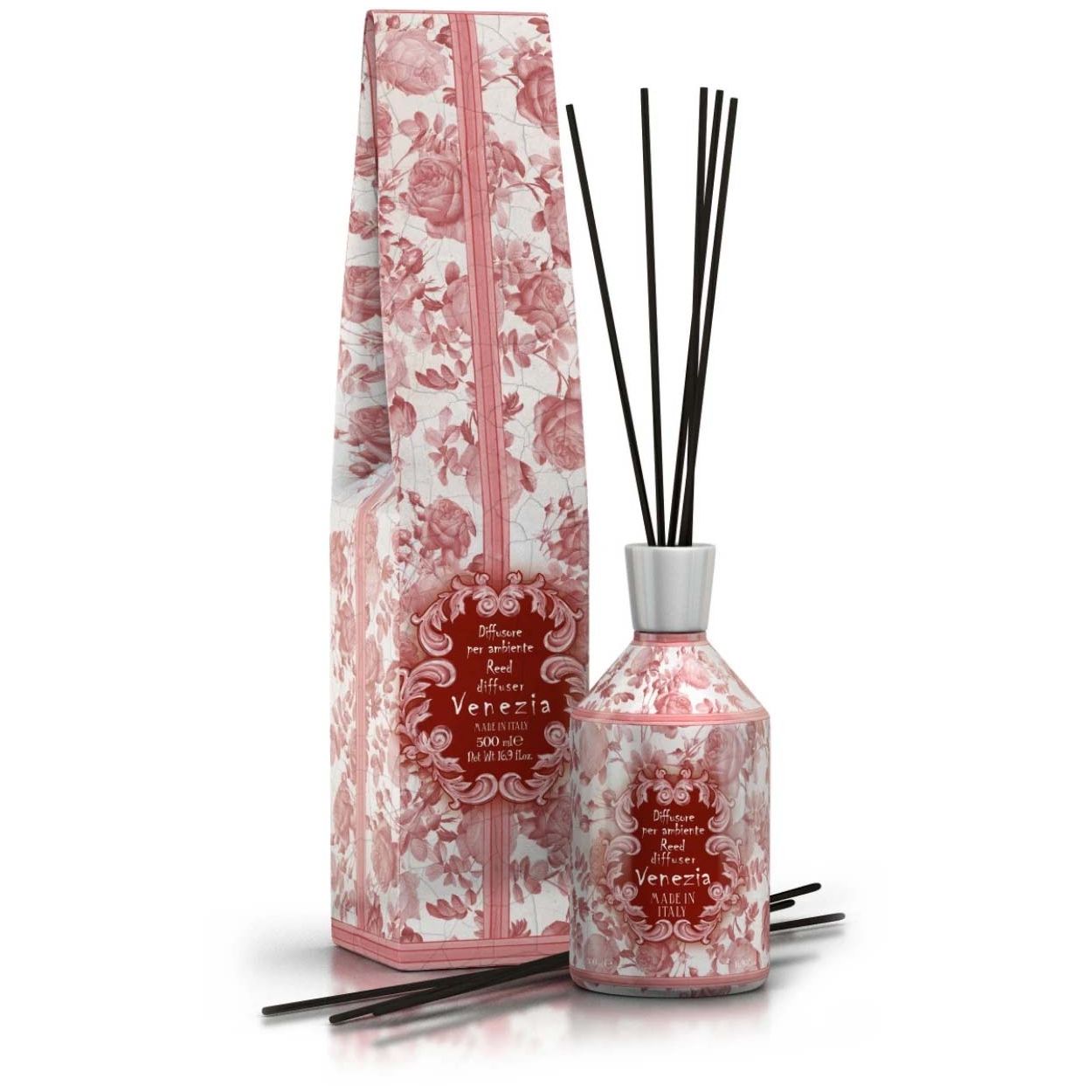 Venezia - Maioliche Diffusore Per Ambiente C/Bacchette 500Ml Rudy Profumi Rudy Profumi