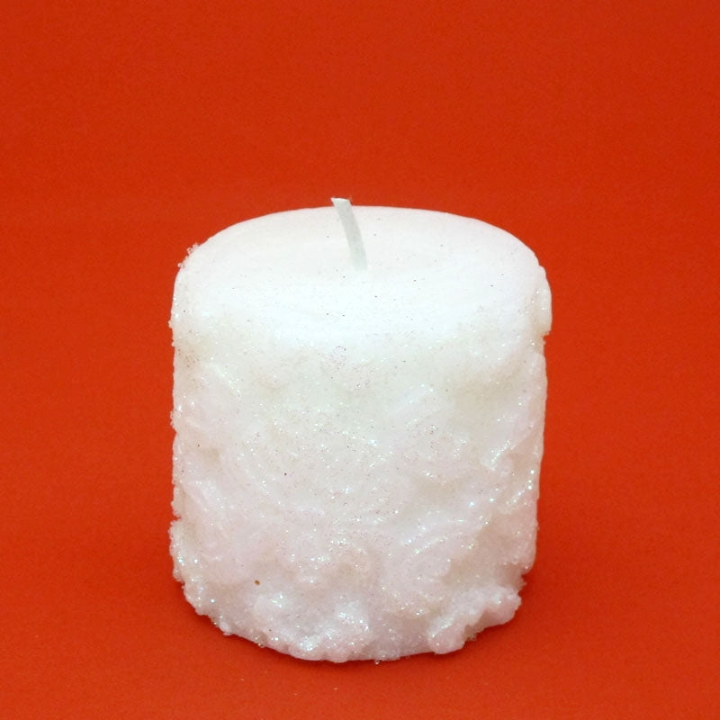 Candela Clindrica Bianca Cm 8.5 H Edg
