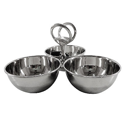 Decoration Nut Dish 3 Way 22X21X14Cm Hazenkamp