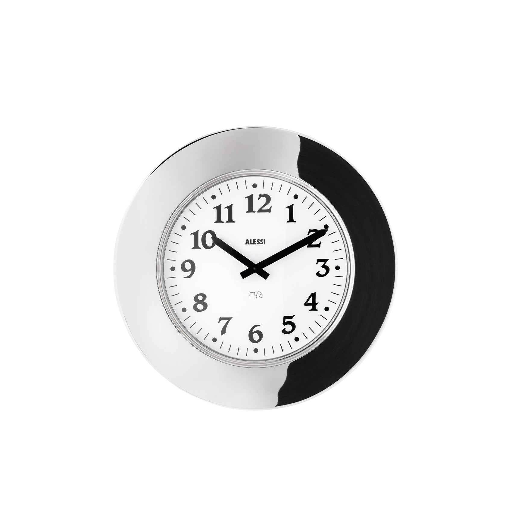 Momento Orologio Parete Inox Alessi