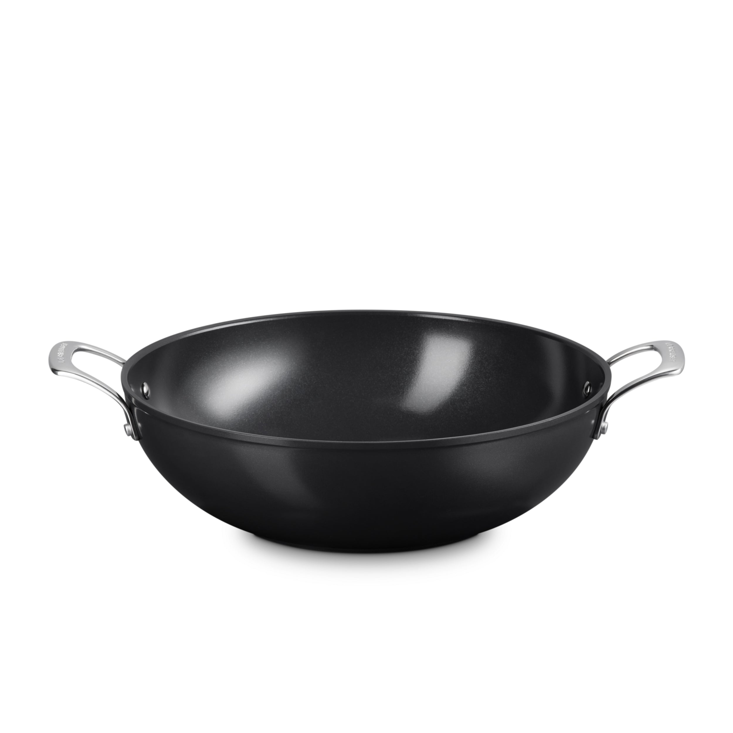 Wok Antiaderente in Ceramica 32 cm - Due manici Le Creuset