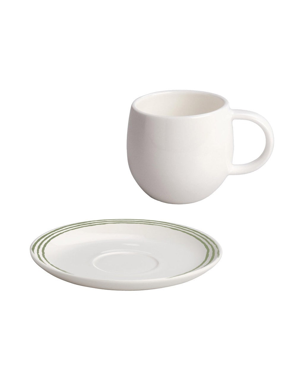 Set 4 tazze con piattino acquerello Alessi Alessi