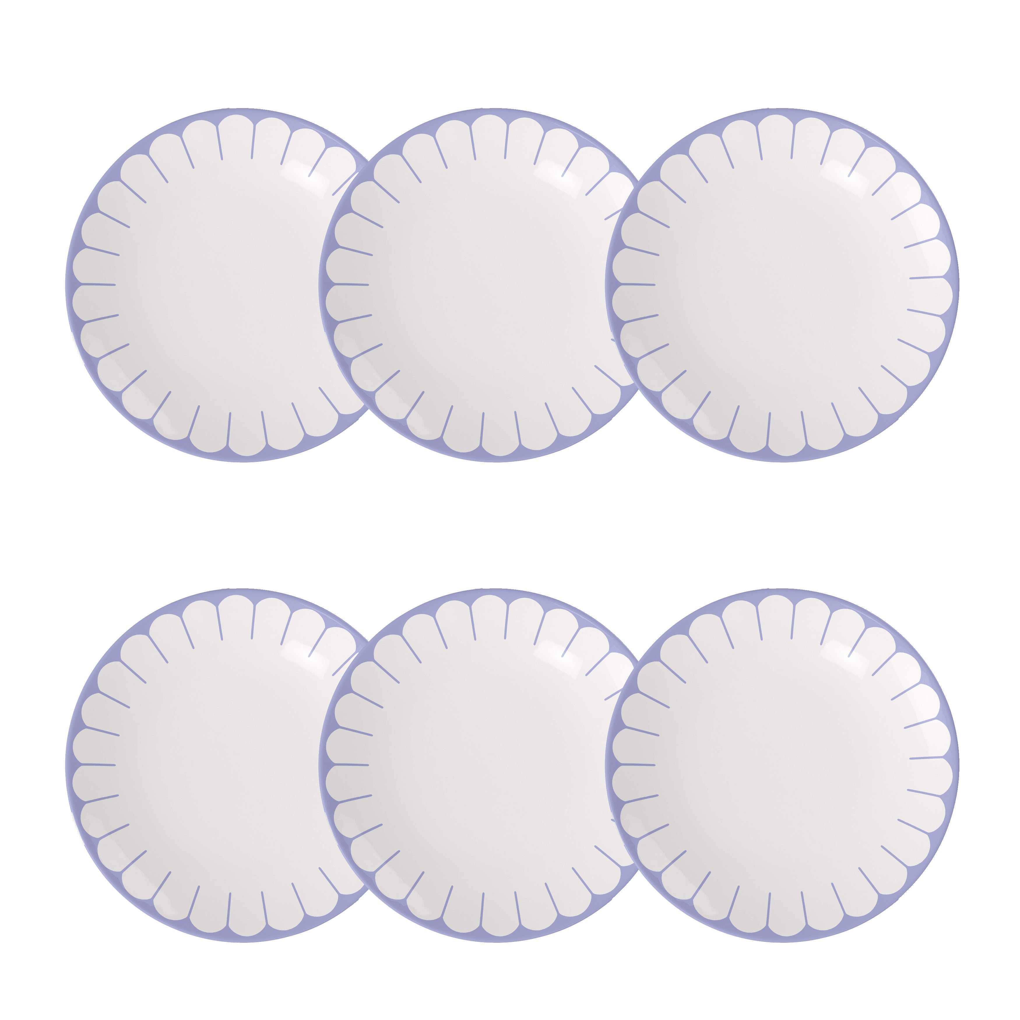 Set 6 piatti Piani Fleur Villeroy E Boch