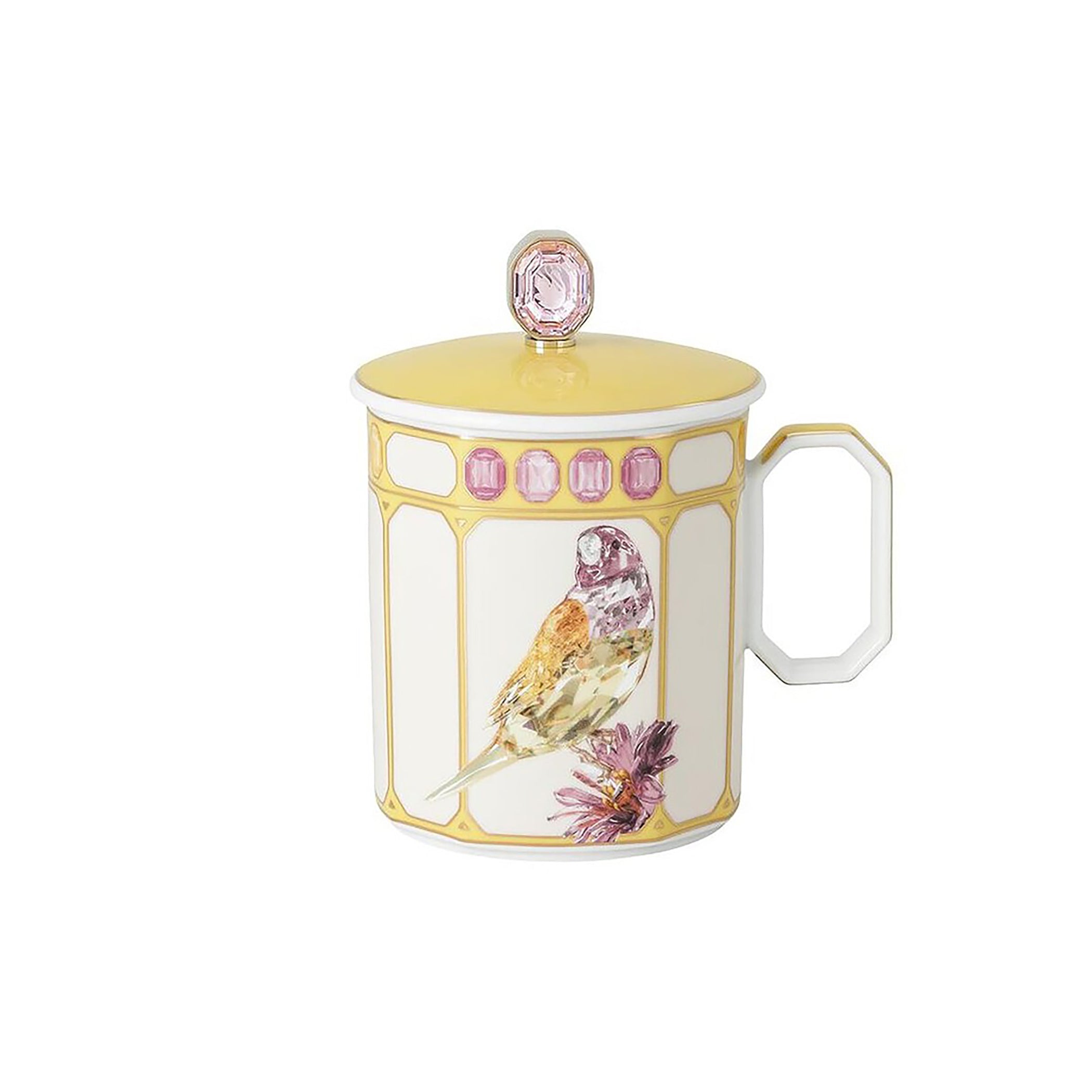 Swarovski IDYLLIA Finch Yellow Mug Swarovski