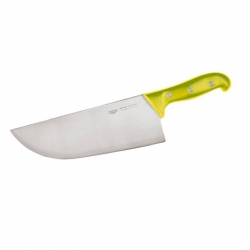 coltello mezzo colpo cm 28 kg 0,75 coltelleria professionale giallo - carni cotte / polleria Paderno
