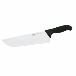 coltello cucina cm 26 manico nero coltelleria serie tranciata Paderno