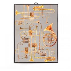 specchio toiletpaper cm.30x40 - trumpet Seletti