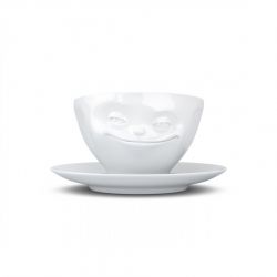 Coffee cup  -  grinning white Tassen