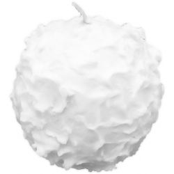 Candela palla di neve 8,5cm Edg