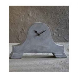 Concreto orologio (a) in resina grigia 32x7xh20 cm Rituali Domestici