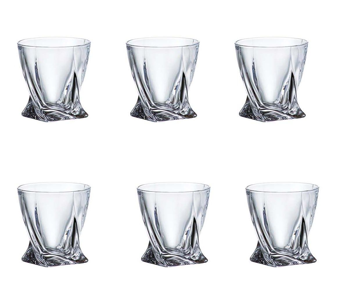 6 Bicchieri Liquore Quadro Bohemia