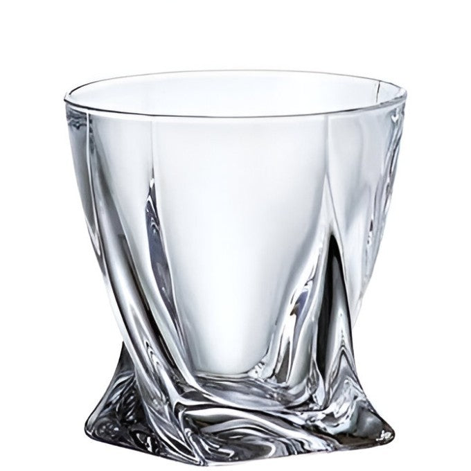Set 7 Pezzi Bicchieri Whisky Quadro Bohemia