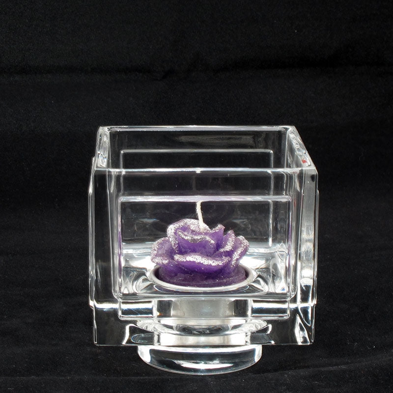 Atmosphere Tea Light Cubico Liscio Colle Vilca
