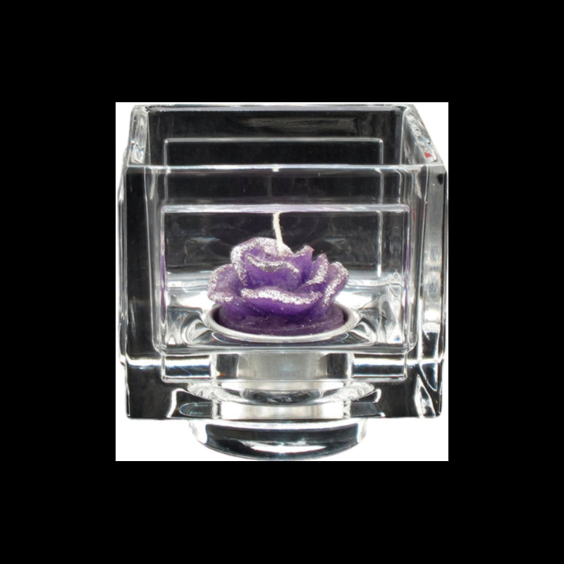 Atmosphere Tea Light Cubico Liscio Colle Vilca