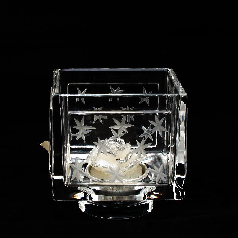 Atmosphere Tea Light Cubico Molato Colle Vilca