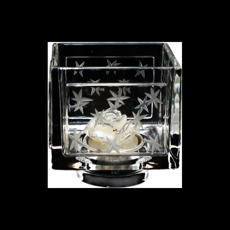 Atmosphere Tea Light Cubico Molato Colle Vilca