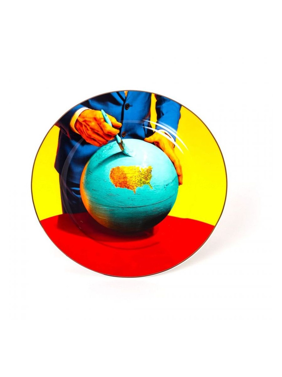 Piatto Toiletpaper - Globe Seletti