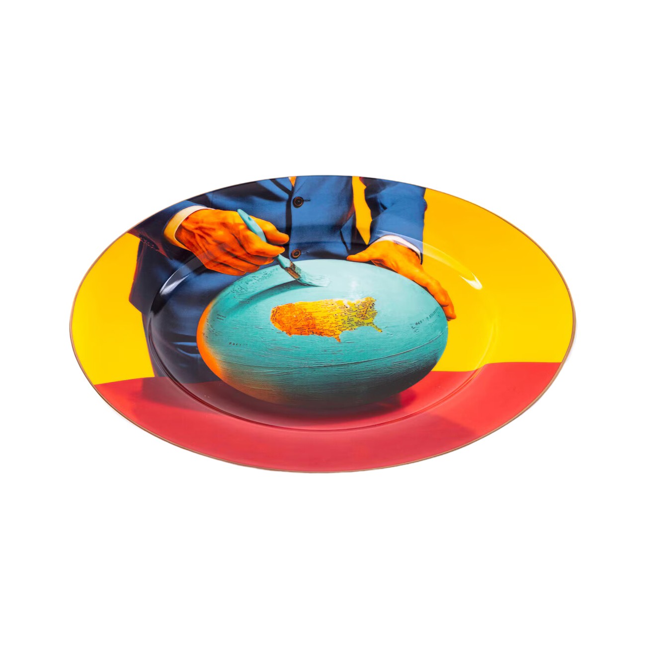 Piatto Toiletpaper - Globe Seletti