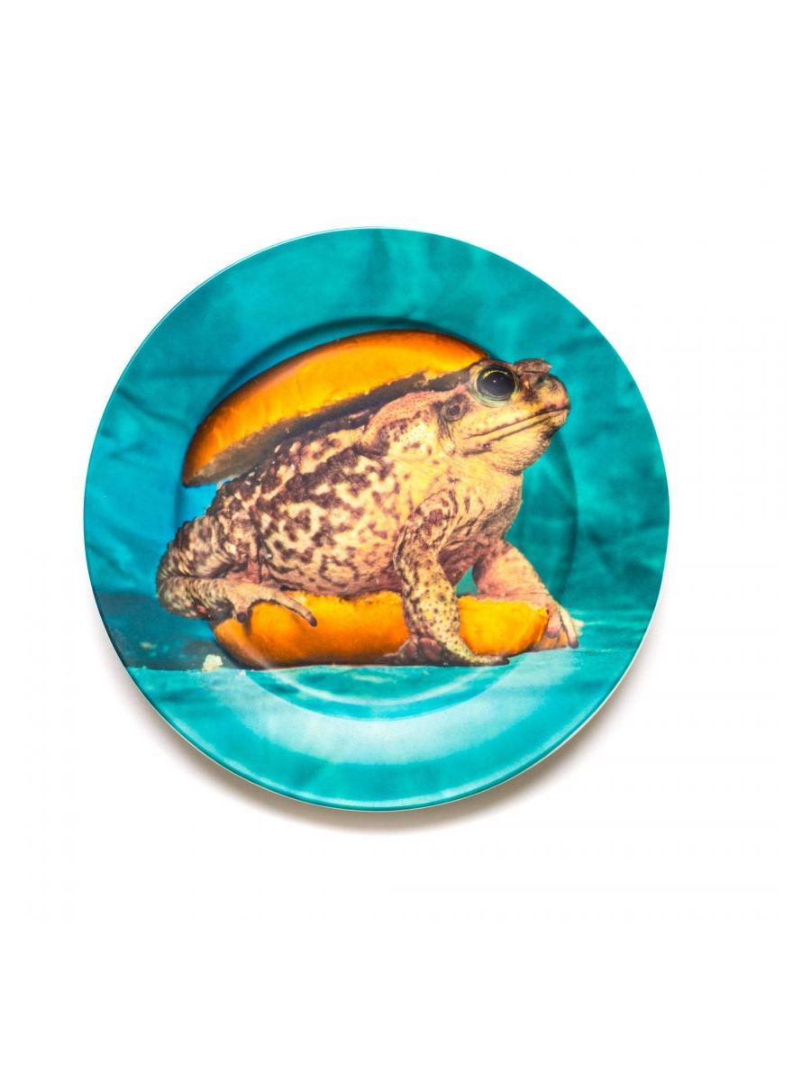 Piatto In Porcellana Toiletpaper Â Cm.27 - Rospo Seletti