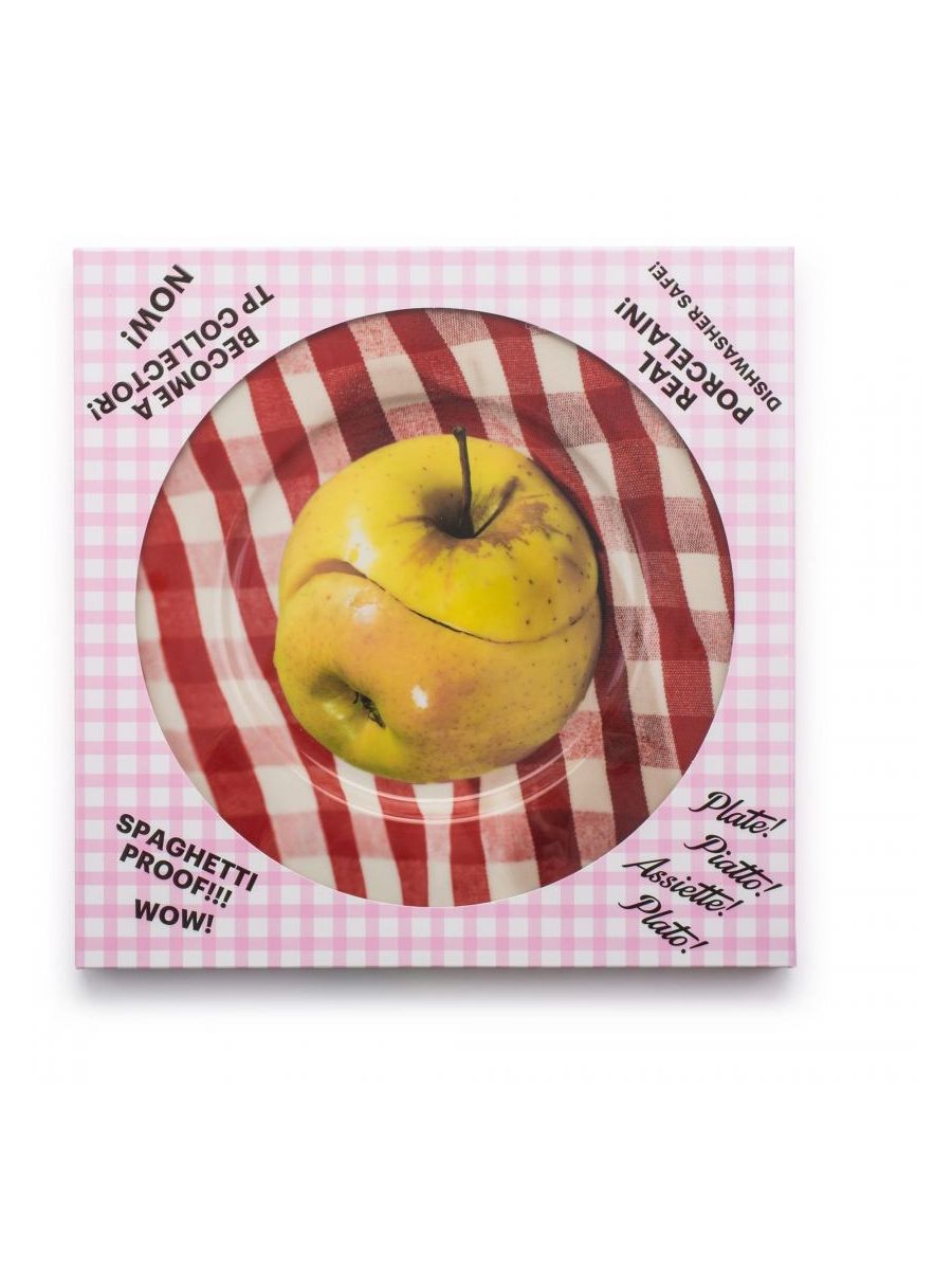 Piatto In Porcellana Toiletpaper Â Cm.27 - Mela Seletti