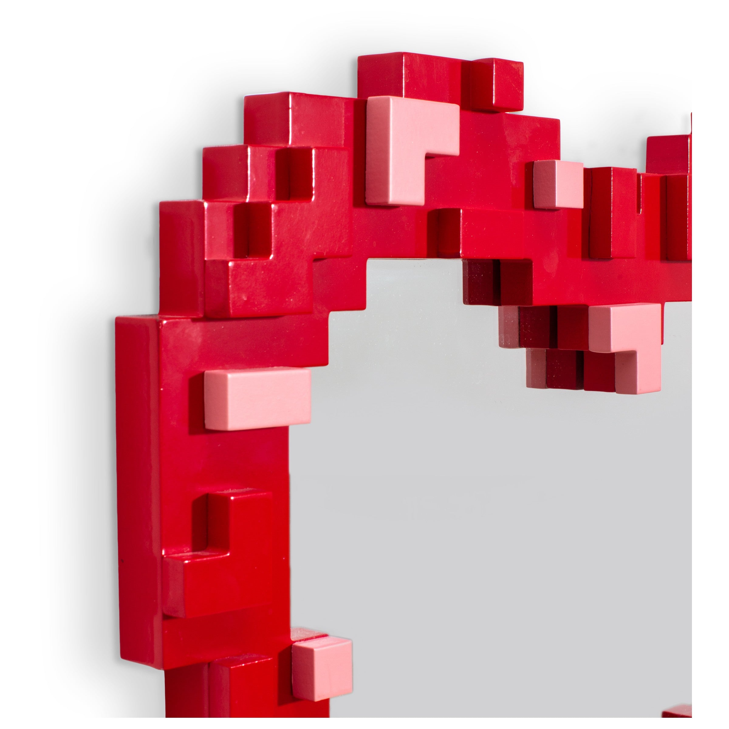 Specchio Pixel Mirror Con Cornice In Mdf - Heart Seletti