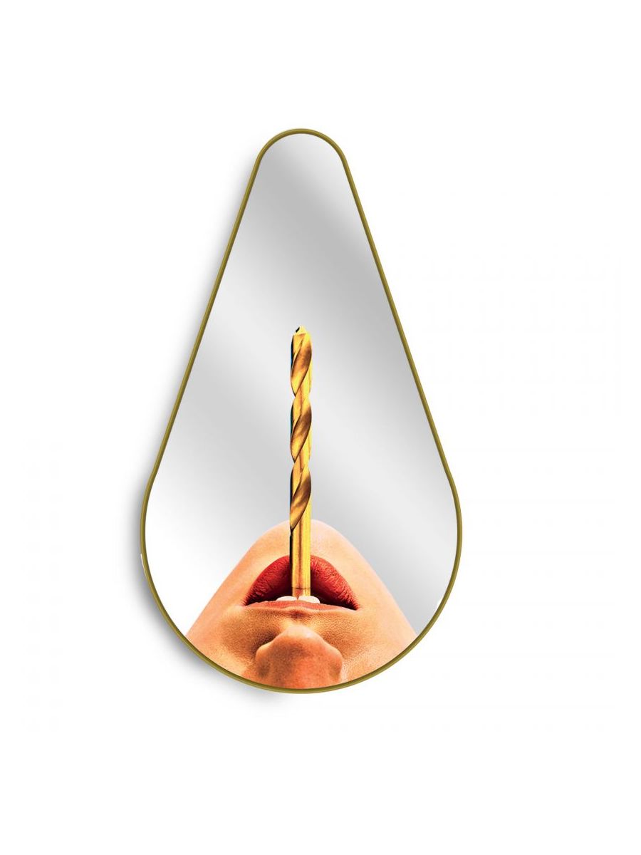 Specchio Sagomato Toiletpaper-Drill Cm.45 H.80,5 Seletti