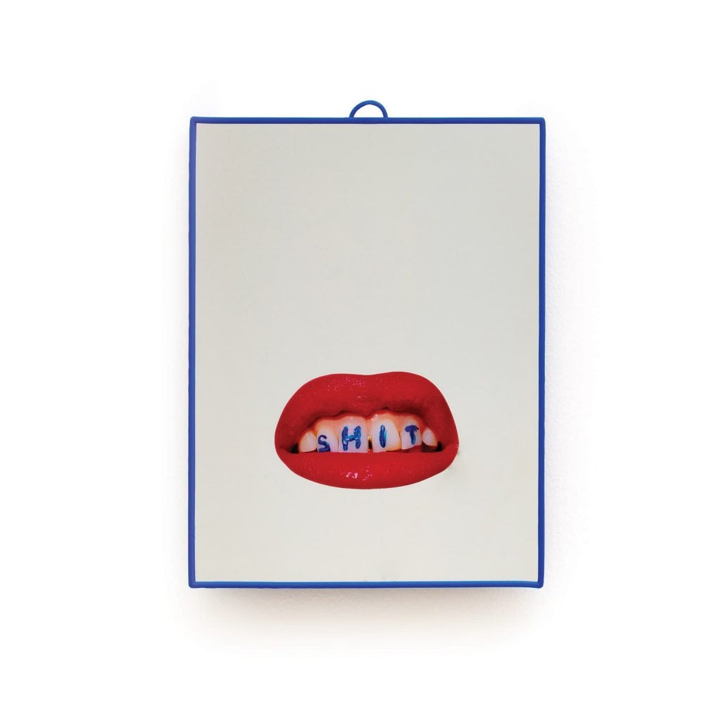 Specchio Toiletpaper Cm.17,5X23 - Shit Seletti