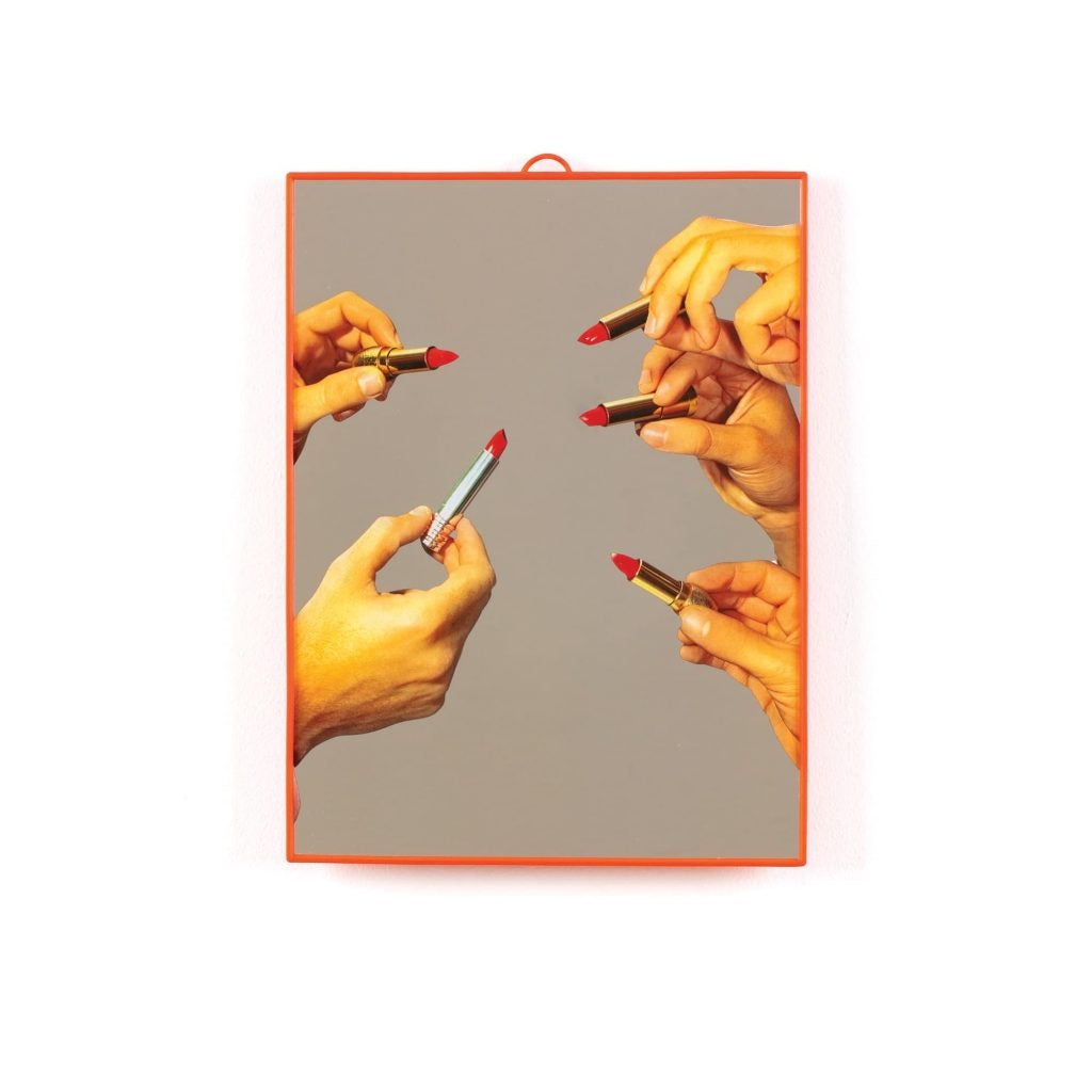 Specchio Toiletpaper Cm.22,5X29,5 - Lipstick Seletti