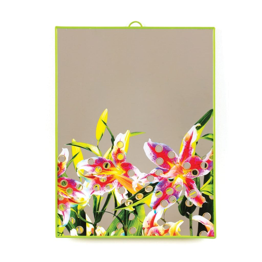 Specchio Toiletpaper Cm.30X40 - Flower With Holes Seletti