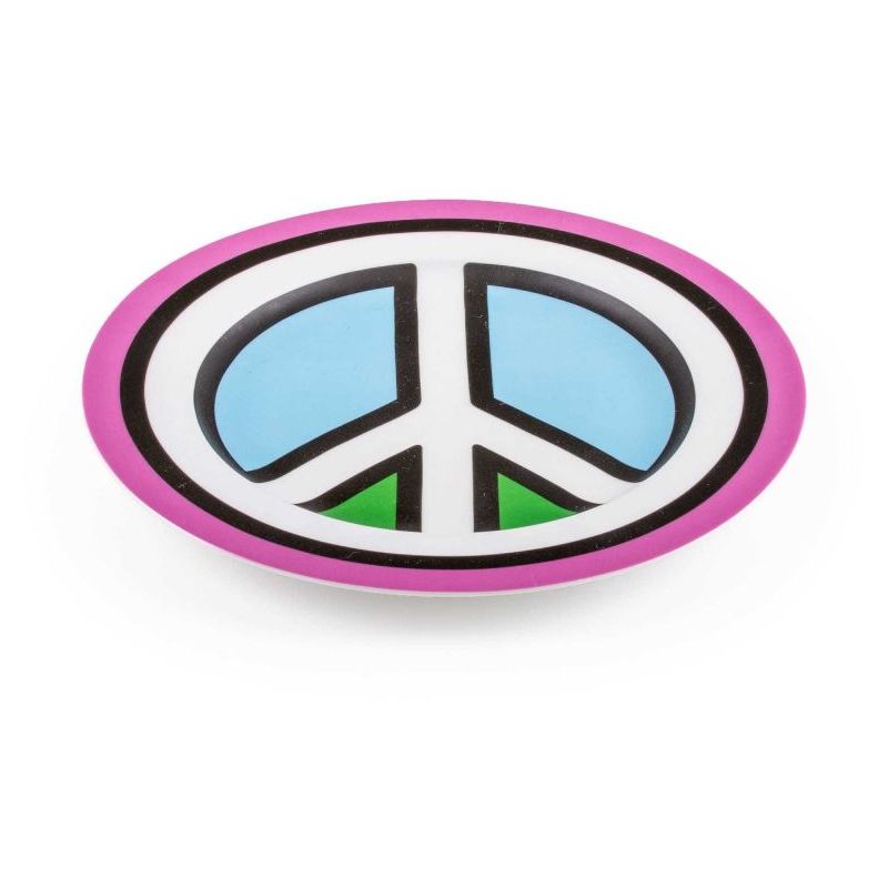 Piatto In Porcellana Studio Job-Blow Cm.27 - Peace Seletti