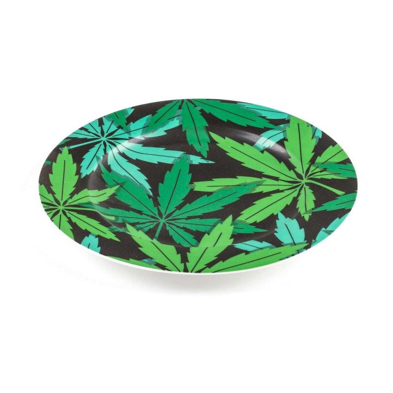 Piatto In Porcellana Studio Job-Blow Â Cm.27 - Weed Seletti