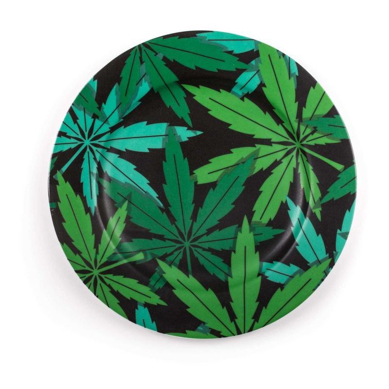 Piatto In Porcellana Studio Job-Blow Â Cm.27 - Weed Seletti