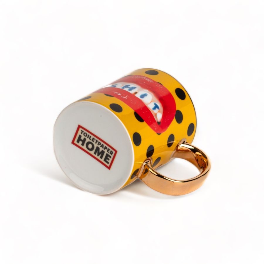 Tazza In Porcellana Toiletpaper Home - Shit Seletti
