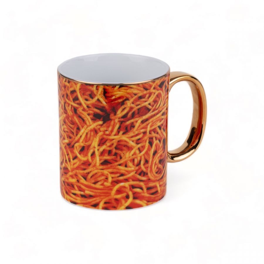 Tazza In Porcellana Toiletpaper Home - Spaghetti Seletti