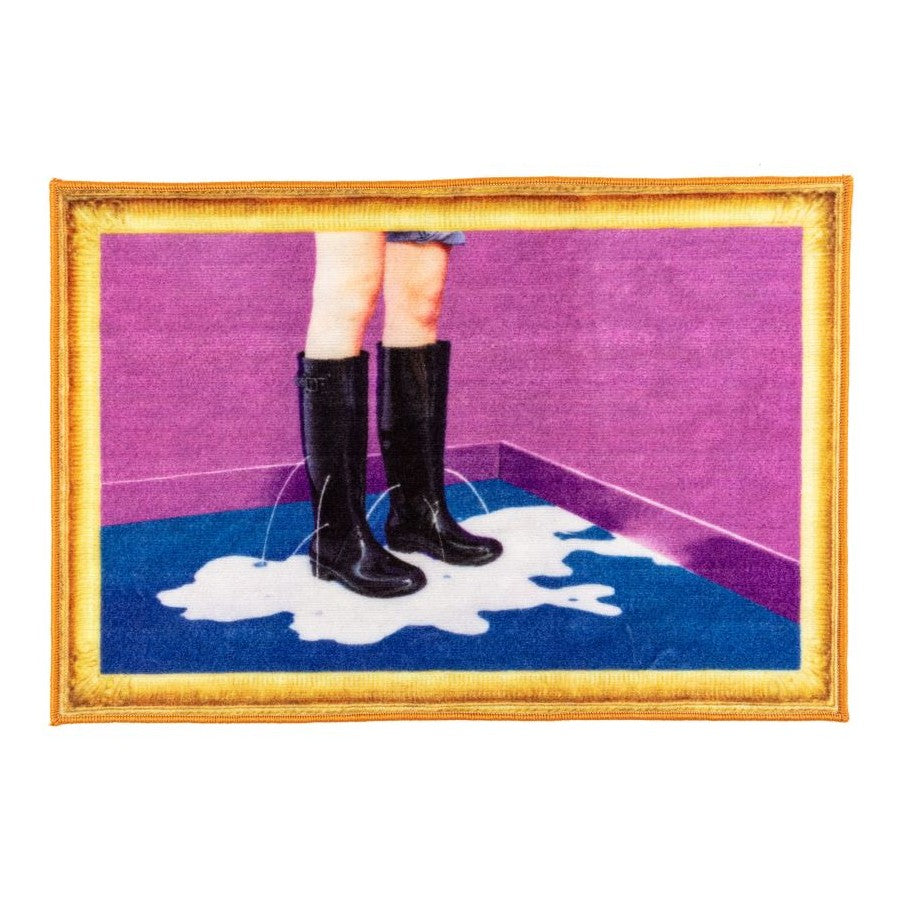 Tappeto Bagno Toiletpaper- Milky Boots Seletti