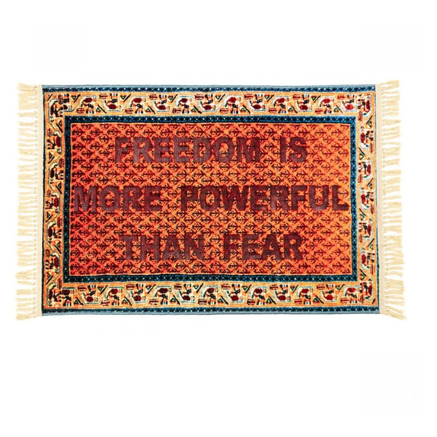 Tappeto In Poliestere Burnt Carpet #1 - Freedom Seletti