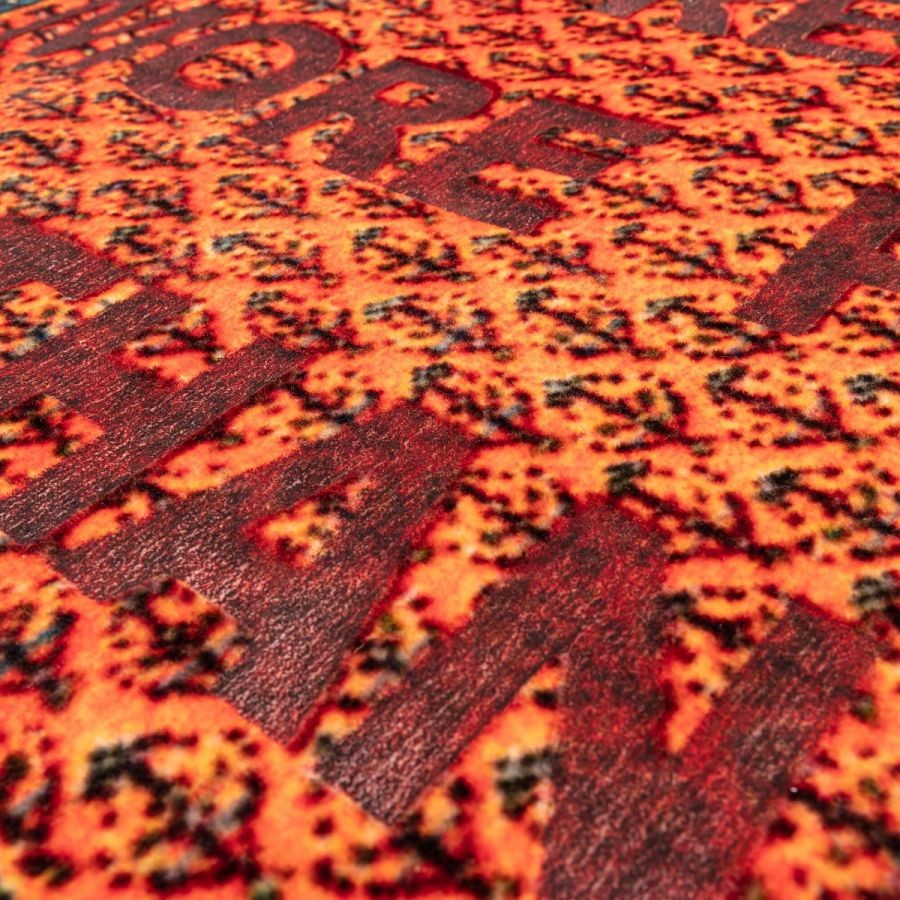 Tappeto In Poliestere Burnt Carpet #1 - Freedom Seletti