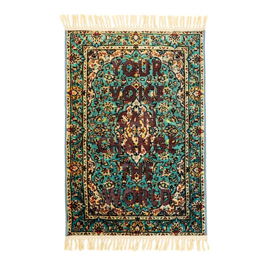 Tappeto In Poliestere Burnt Carpet #6 - Voice Seletti