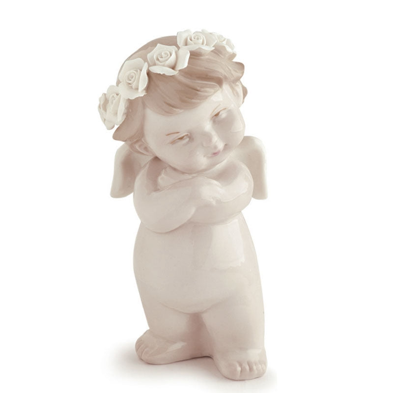 Angelo Porcellana 17Cm C/Roselline Hervit
