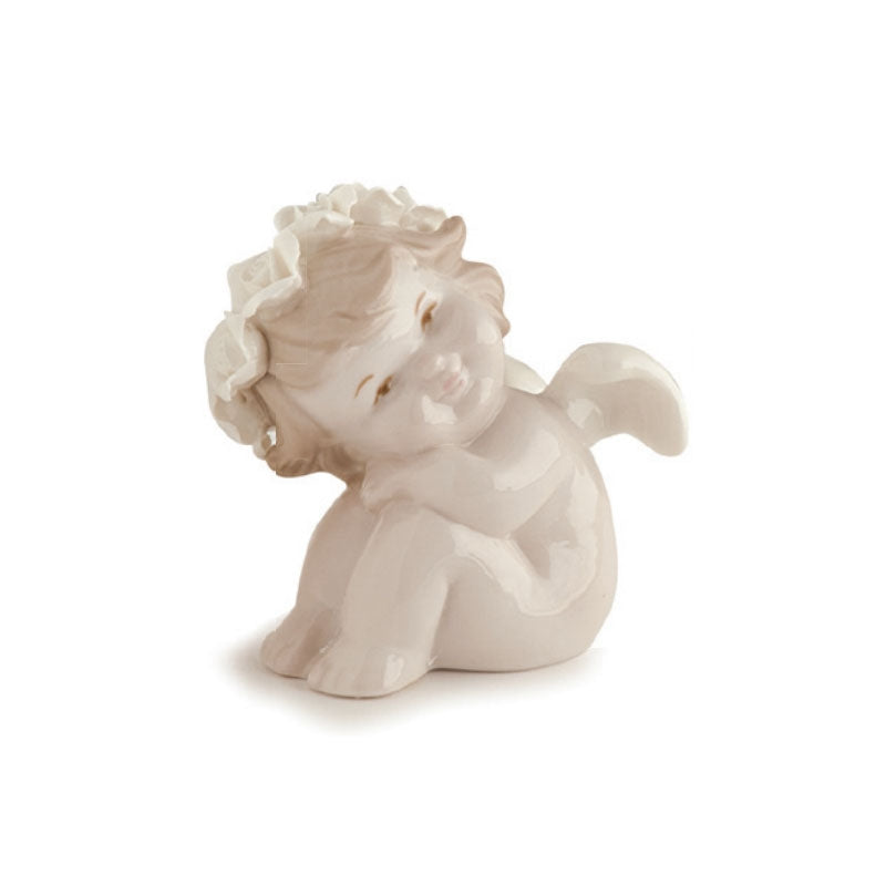 Angelo In Porcellana - C - 9 Cm Hervit