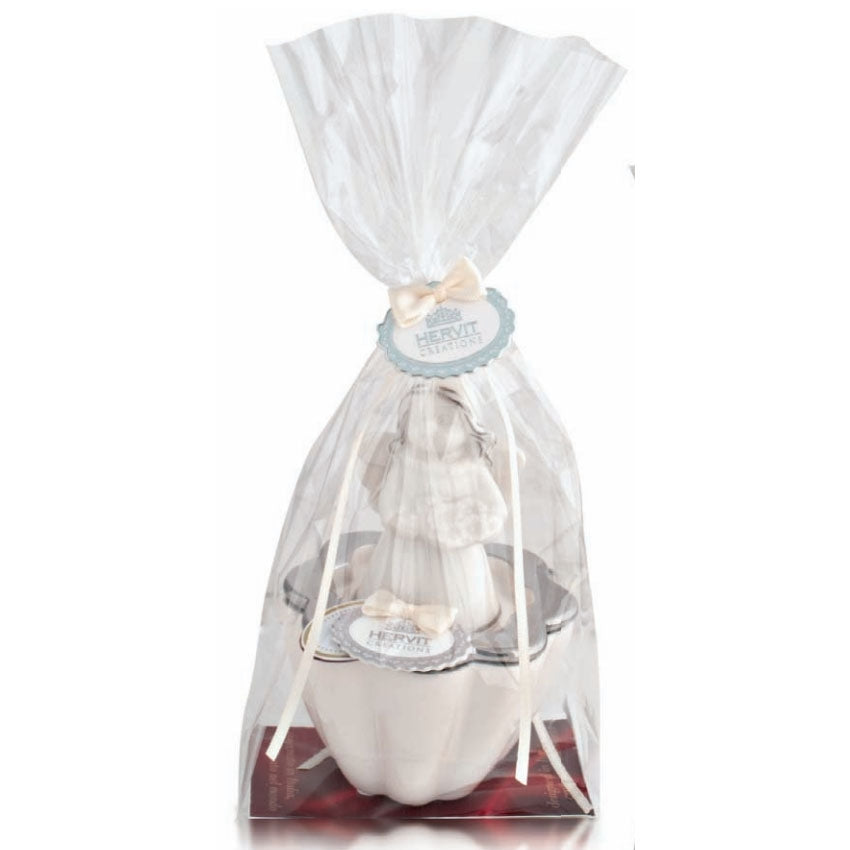 Cello Ciotola Fiore Porc.C/Angelo 13Cm Hervit