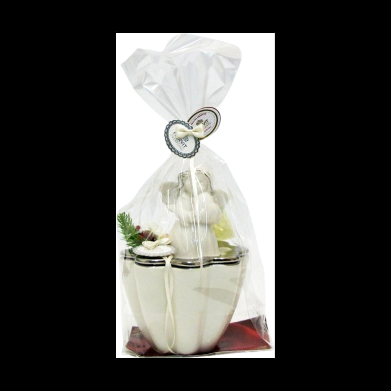 Ciotola Fiore Con Angelo 18Cm Hervit