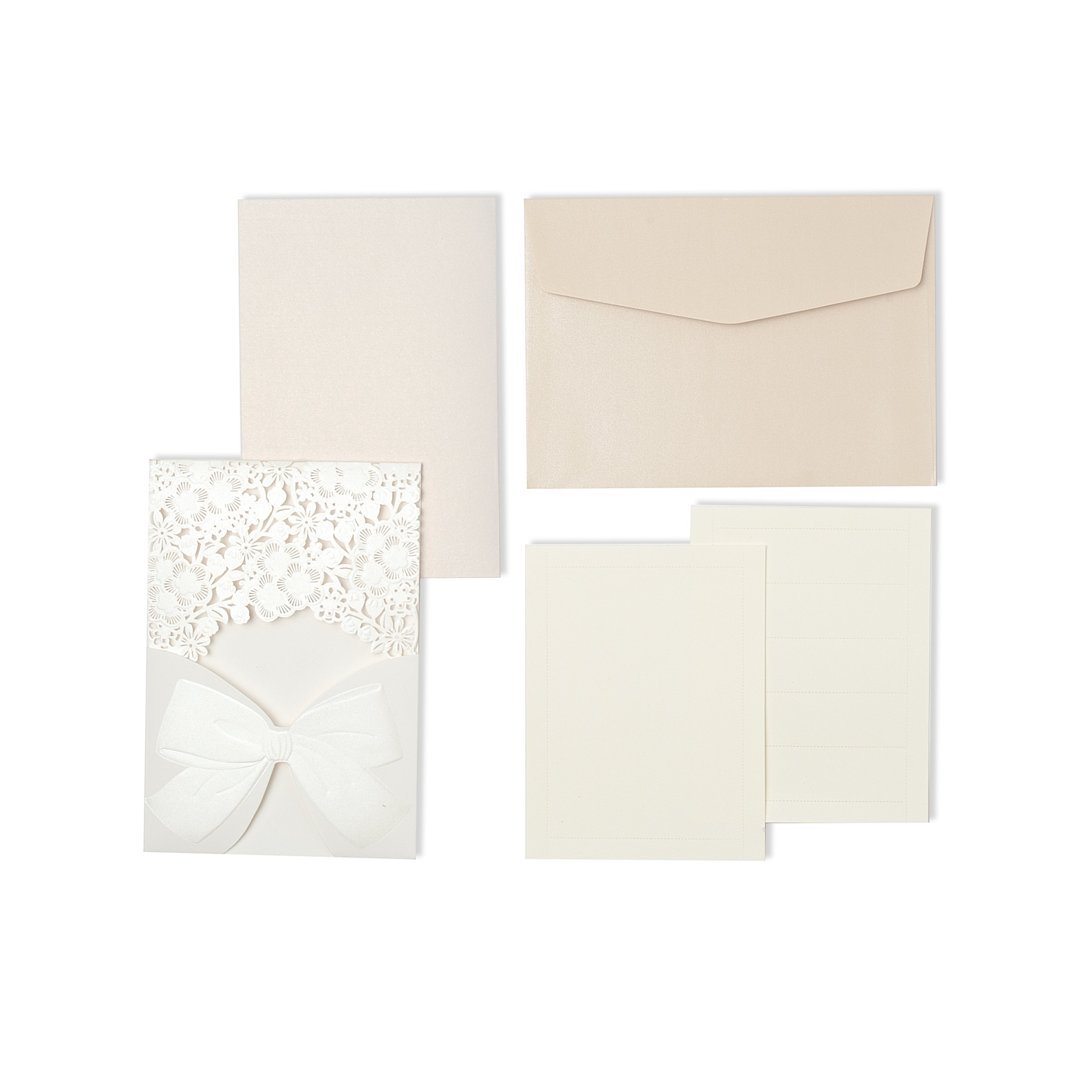 Set Partecipazione Traf.Fiocco 18X13Cm Hervit